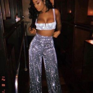 House of CB Margarita Sparkly Trousers